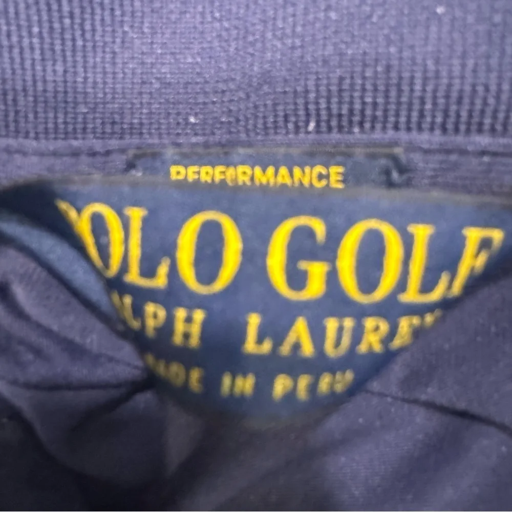 Polo Ralph Lauren Golf Performance polo shirt Sz Large Navy Blue